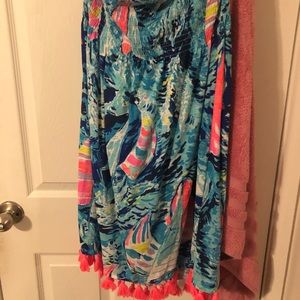 Strapless Lily Beach Coverup